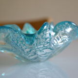 empty blue Murano pockets