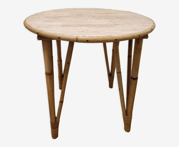 Table en rotin