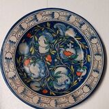 Large painted plate G. Licata Sciacca