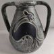 Spanish pottery 50's grey-green amphora