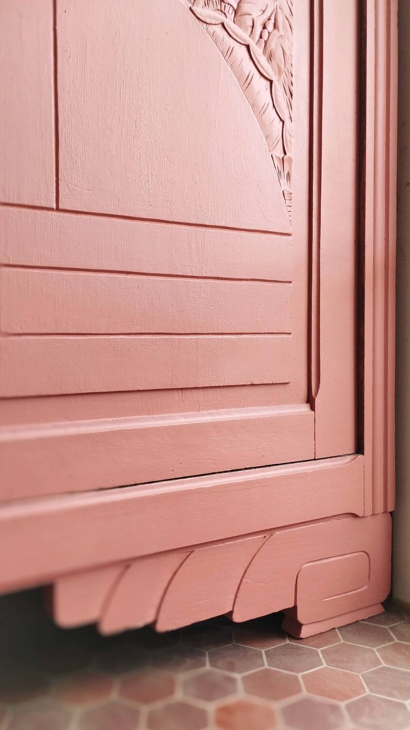 Bahut Art Déco Terracotta