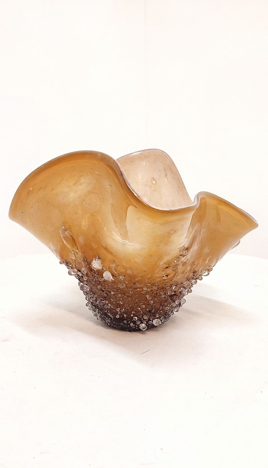 Murano glass centerpiece. Italy, 1970s.