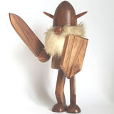 Danish Viking teak figure 60s