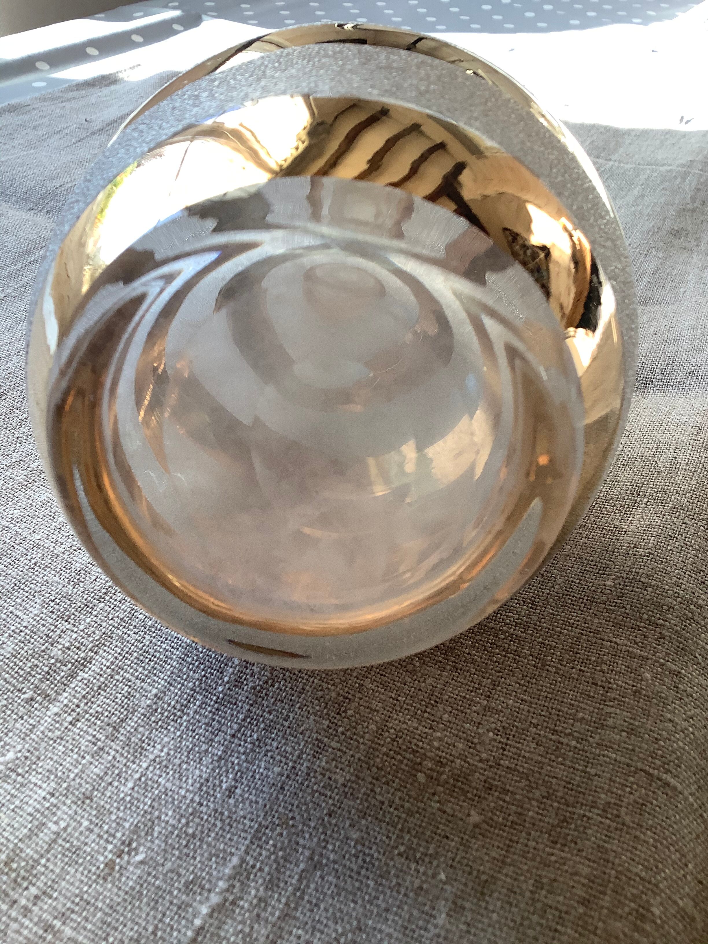 Granite glass carafe