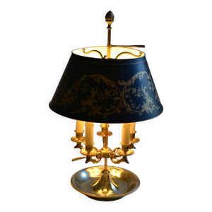 Grande lampe bouillotte - bronze