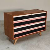 Commode U-453 rose , ancienne édition  par Jiri Jiroutek pour Interier Praha 1960