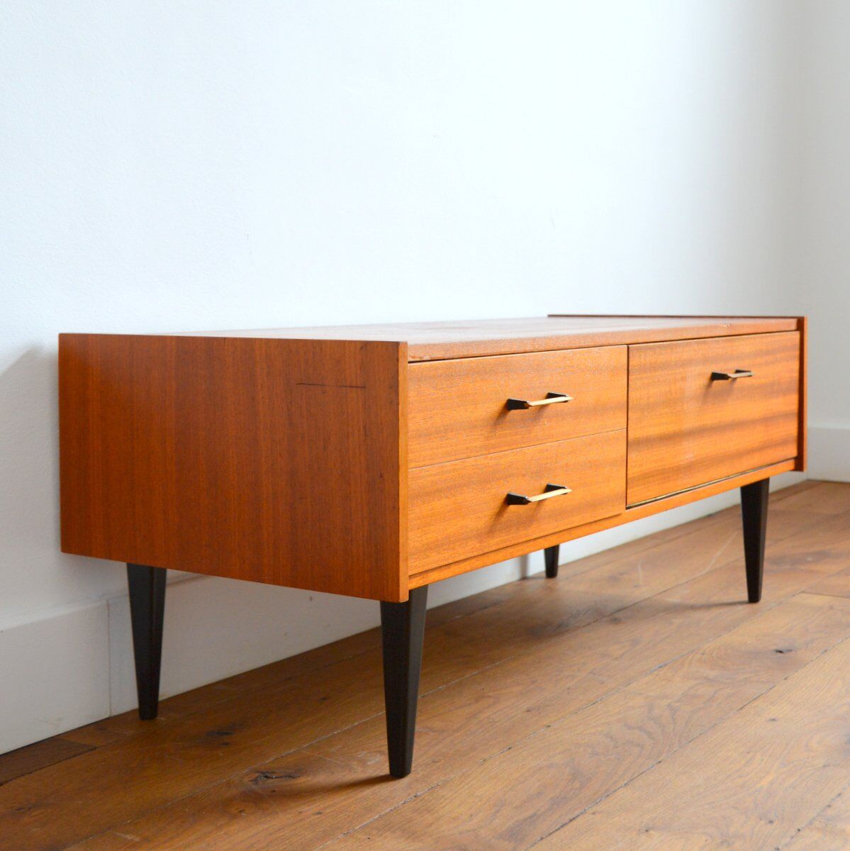 Vintage bass row 1950s