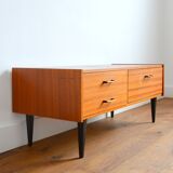 Vintage bass row 1950s