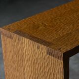 Hand-carved oak console table, France, early 21st century