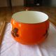 Enameled saucepan with lid 1970s