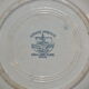 Set 4 Assiettes - Creil & Montereau Labrador service Varsovie