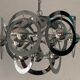 Chandelier planets Saturns, Space age, Italian design 1970