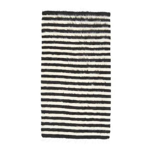1970s Turkish Hand-Knotted Wool Cotton Beige Kilim Area Rug 80x146