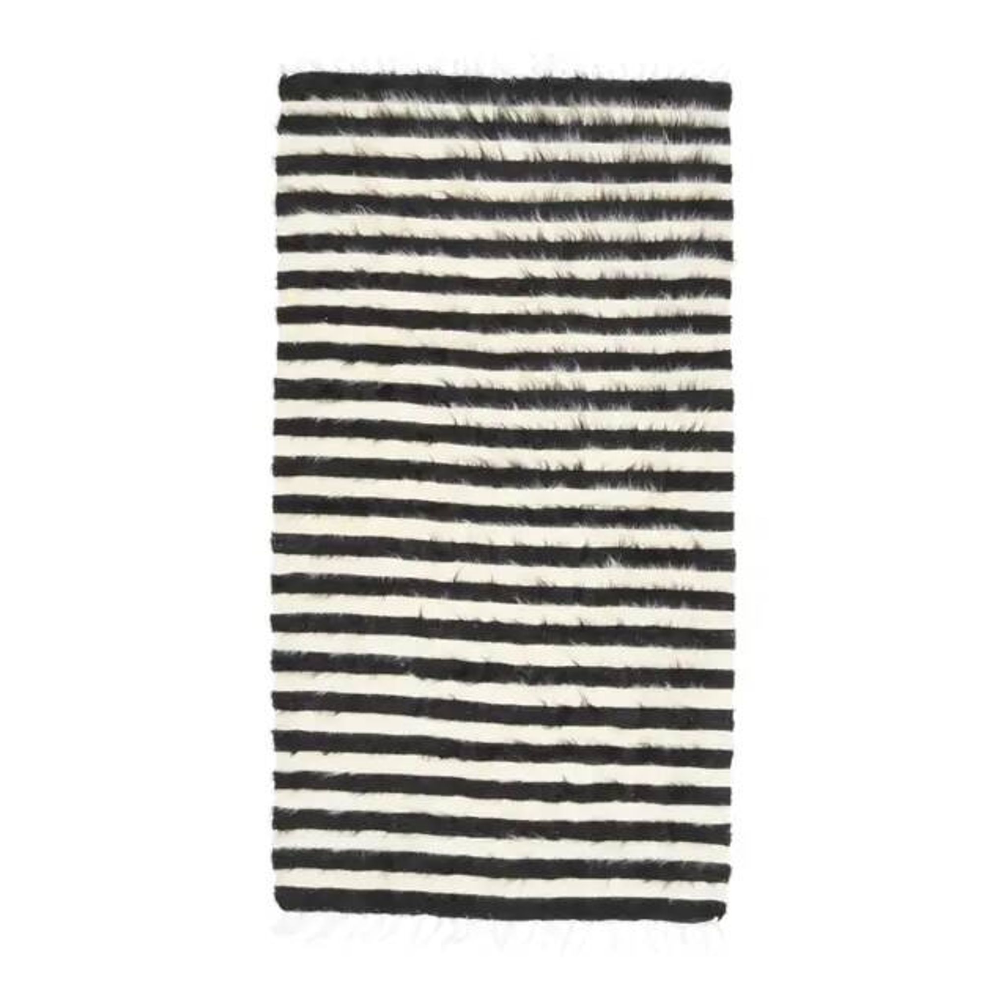 1970s Turkish Hand-Knotted Wool Cotton Beige Kilim Area Rug 80x146