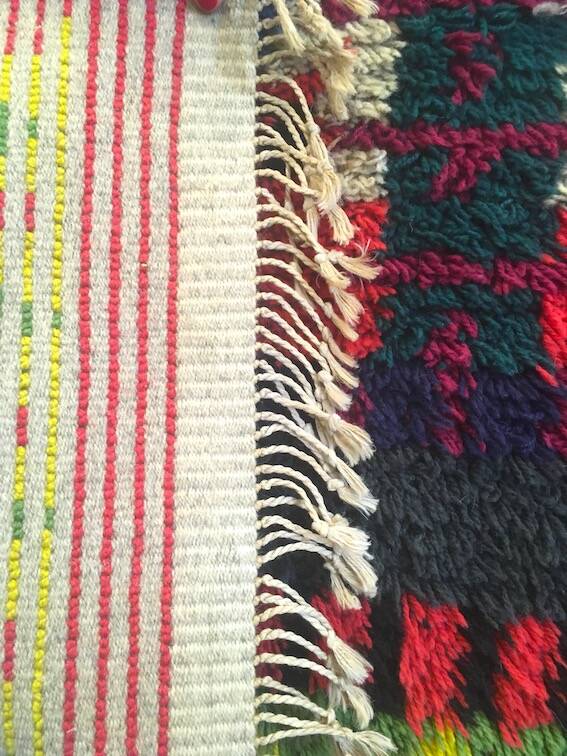 1960s Swedish wool rug