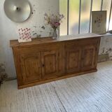 Row of pine loom furniture
