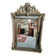 Trumeau mirror - marble, gilded, oak