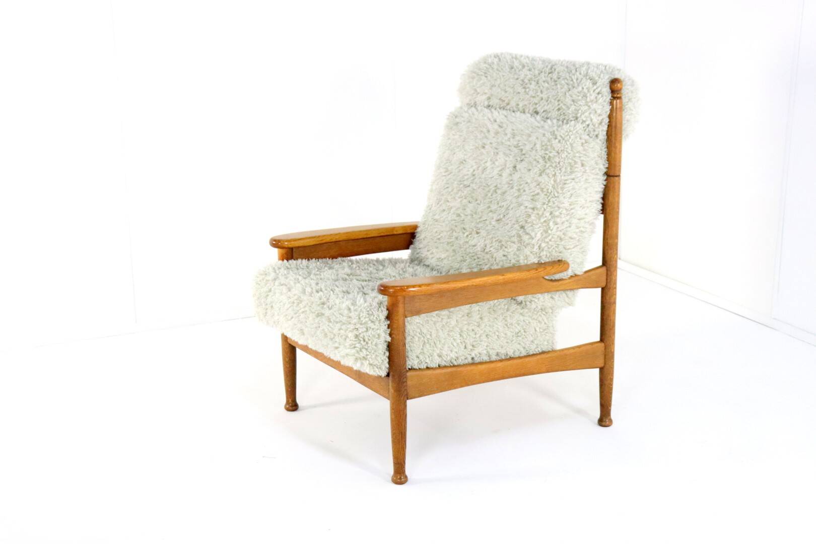 Set van designer bank + 2 fauteuils 'Sliedrecht' - opnieuw bekleed