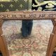Art Deco period mirror in walnut