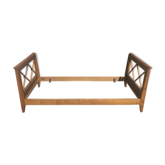 Bed years 50 in scandinavian style wood