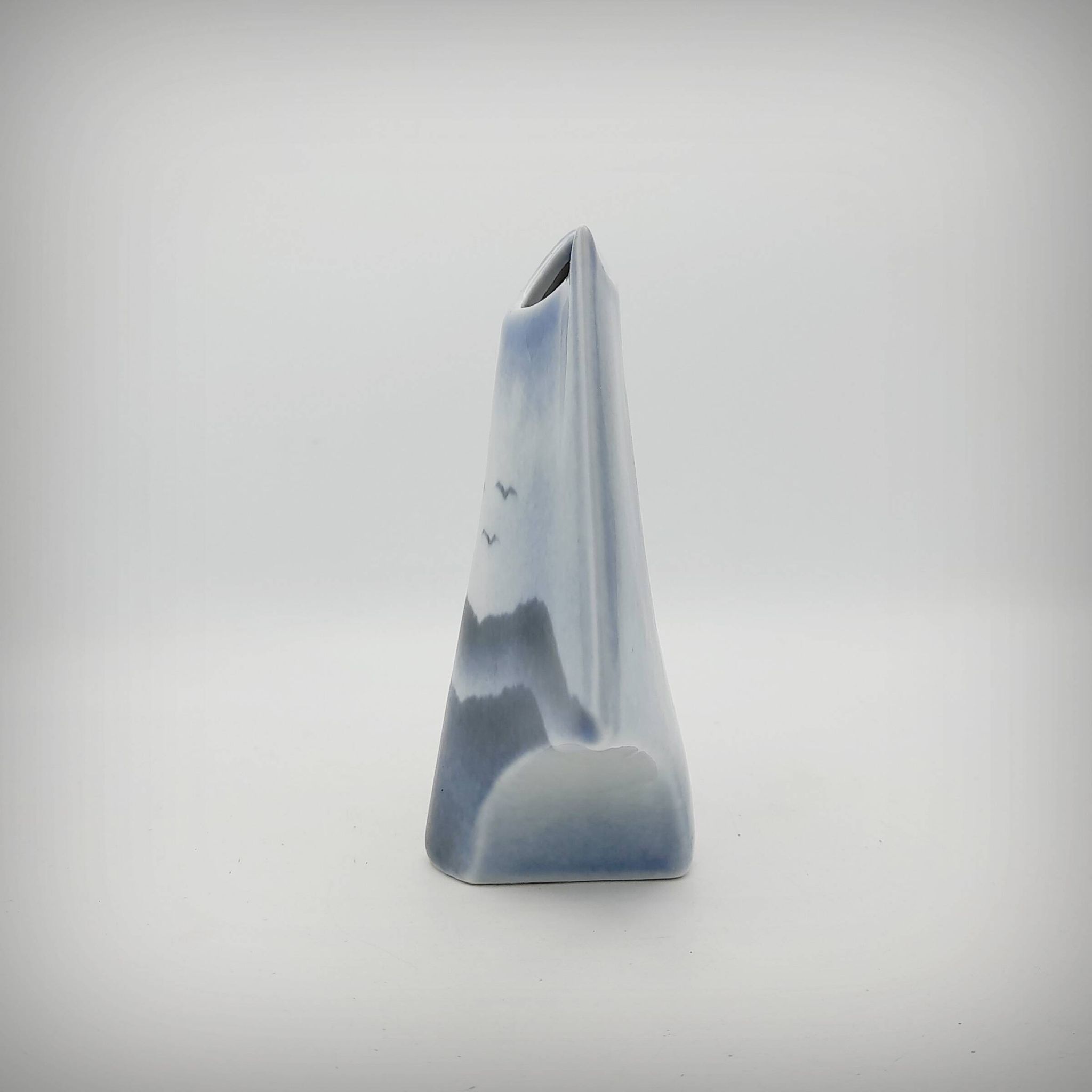 Sculptural vase by Solange Garotte and Bernard Prigent for Virebent, 1975