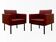 Pair of Retro Industrial Armchairs, 1970s, Czechoslovakia