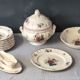 Sarreguemines France Agreste dinnerware service
