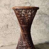 Vintage rattan saddle in “Diabolo” format