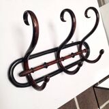 Thonet style wall coat rack
