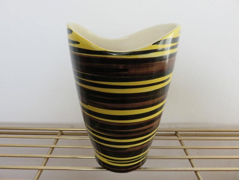 St Clement ceramic vase signed 50/60
