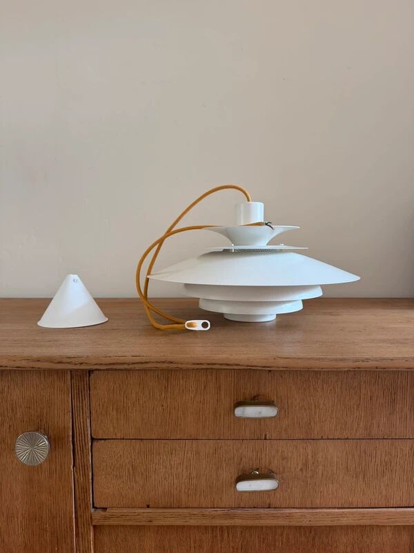 Vintage Jeka Metaltryk Verona 209603 - Kurt Wiborg - Danish design lamp