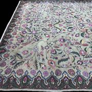 Tapis persan Kirman pistache 298x208 cm
