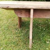 Large model oak farmhouse bench