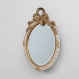 20th Century Louis XVI Baroque Style Mirror in Carved Wood, France