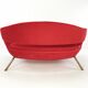 Mid Century Italian Sofa by Lenzi Nello 1954