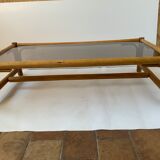Rattan coffee table