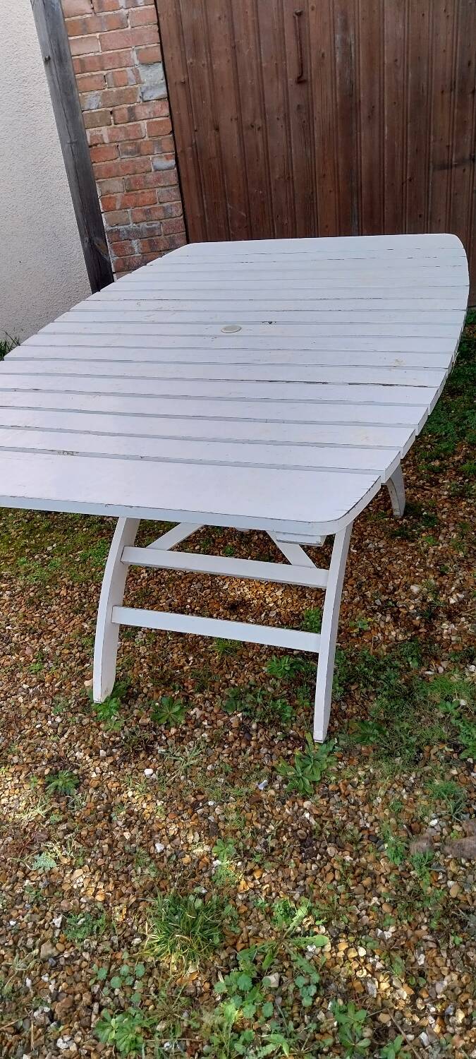 Garden table and chairs