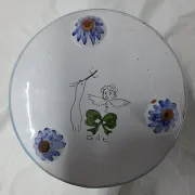 Cache-pot faïence de Nevers. XXéme