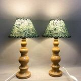 Pair of ceramic lamps reserved