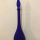Empoli carafe cobalt blue diamond point