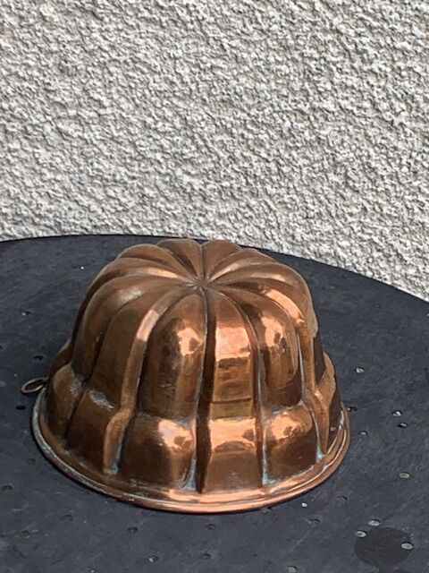 Copper kouglof cake mould