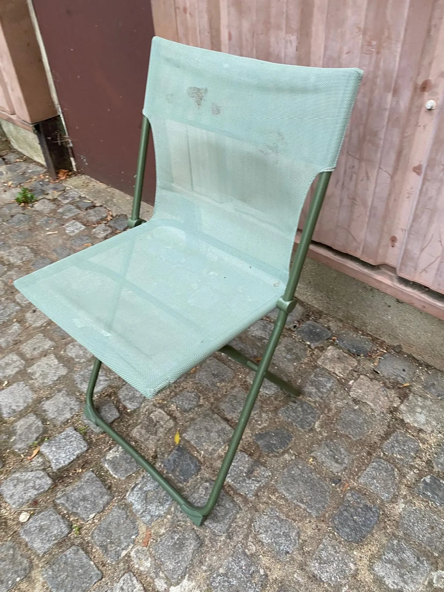 Chaise pliante de balcon LAFUMA Mobilier – Vert sauge