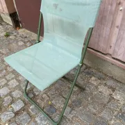 Chaise pliante de balcon LAFUMA Mobilier – Vert sauge