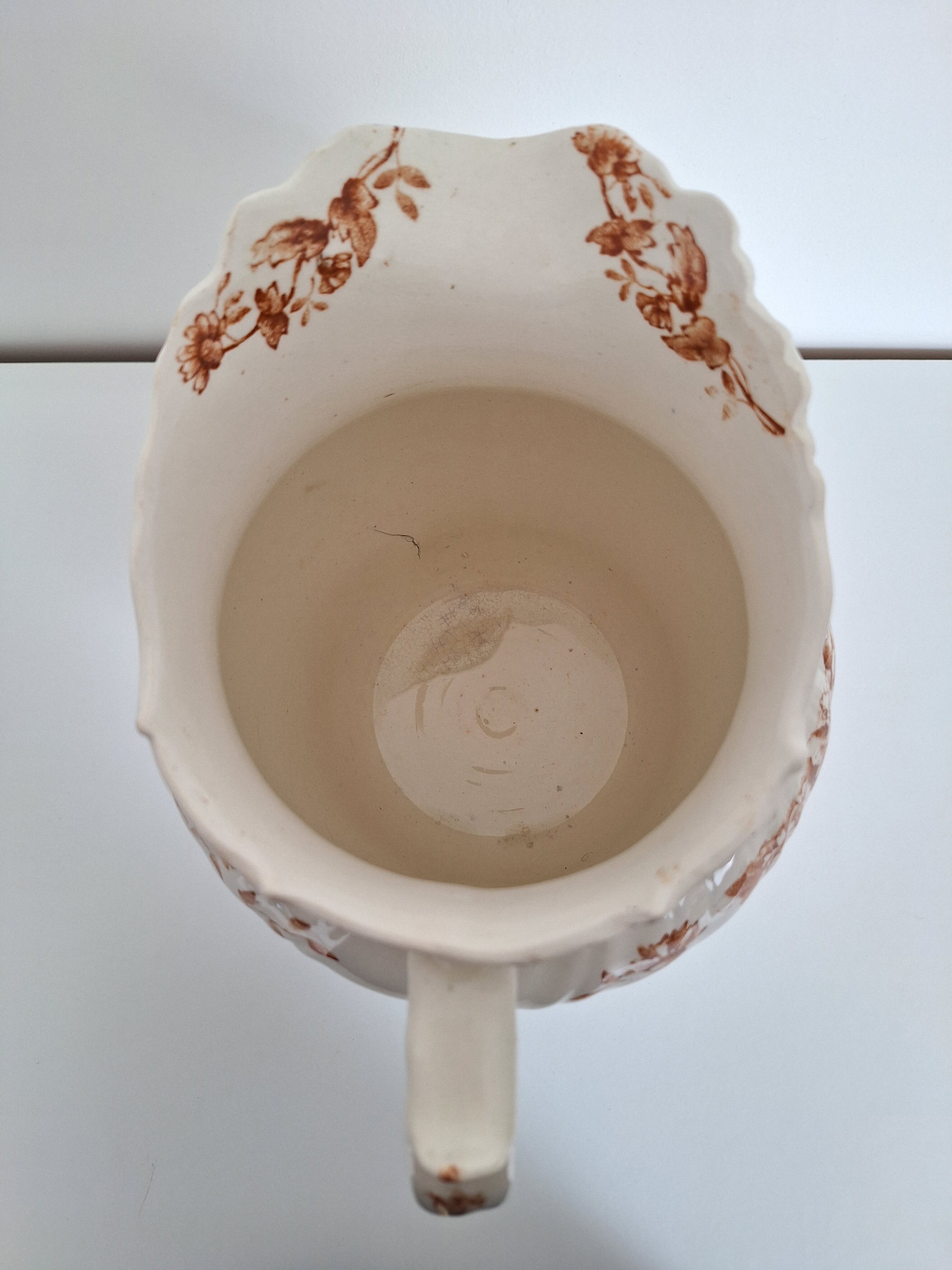 Vintage toilet pitcher