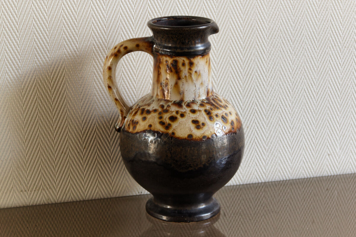 German ceramic pitcher