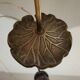 Two art nouveau style tulip lamps signed art de France