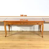 Table régionale en merisier, style Louis XV, milieu XIXème