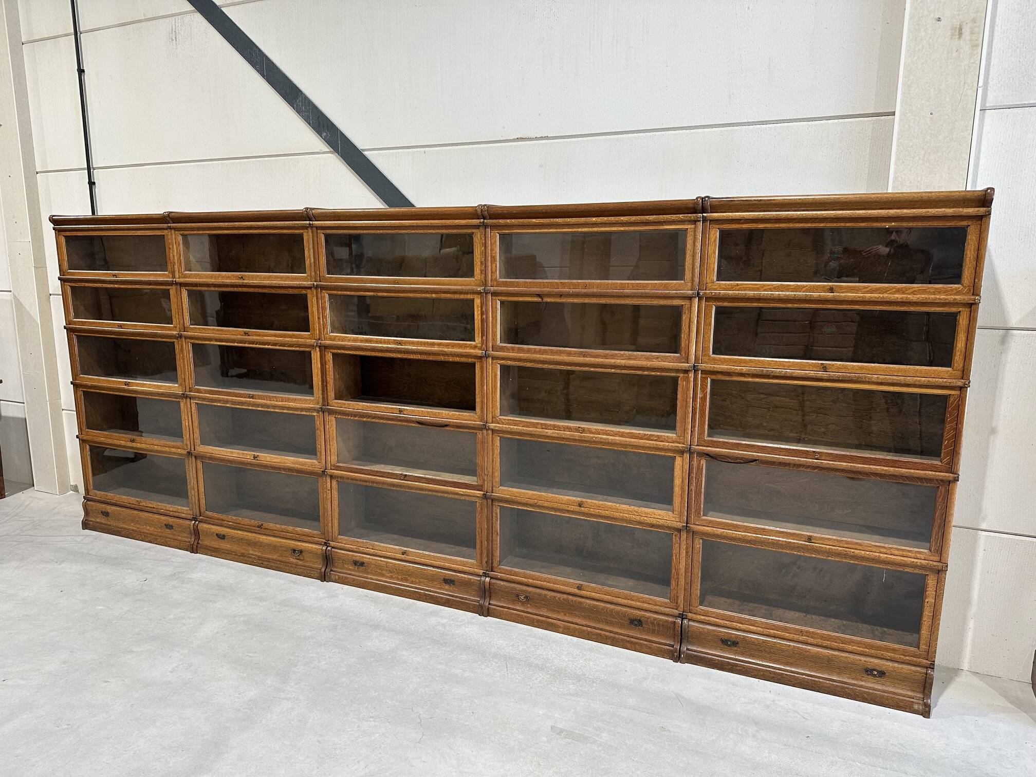 Large Globe Wernicke Bookcase