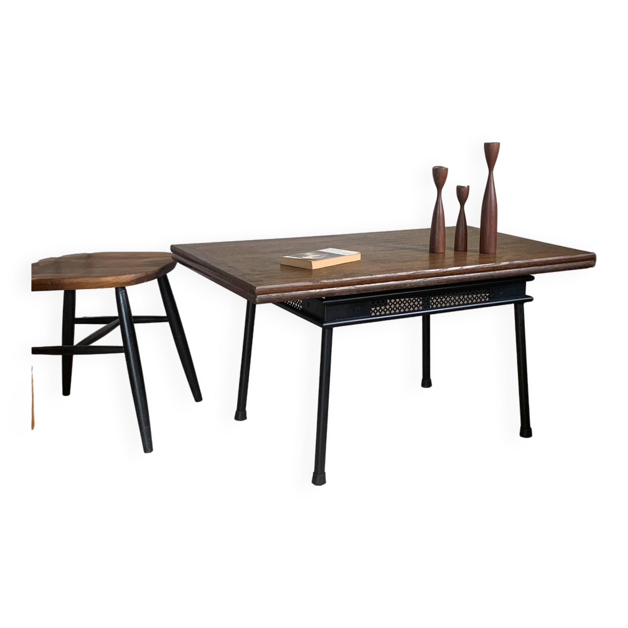 Vintage modular portfolio table in Albert Ducrot style