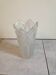 Pressed molded glass vasec 70s